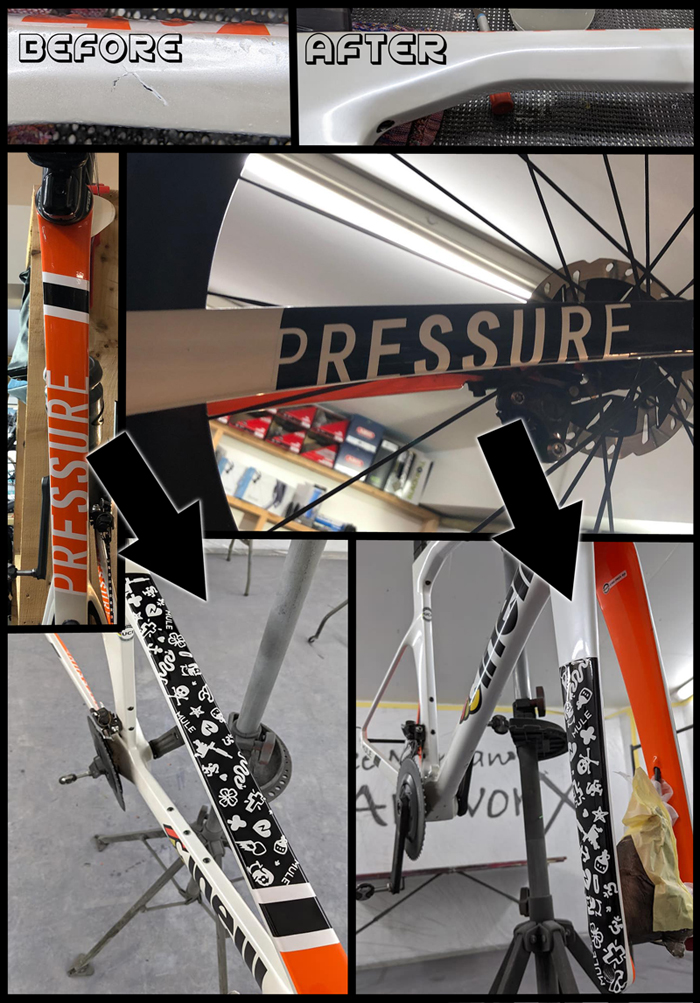 Cinelli pressure custom frame